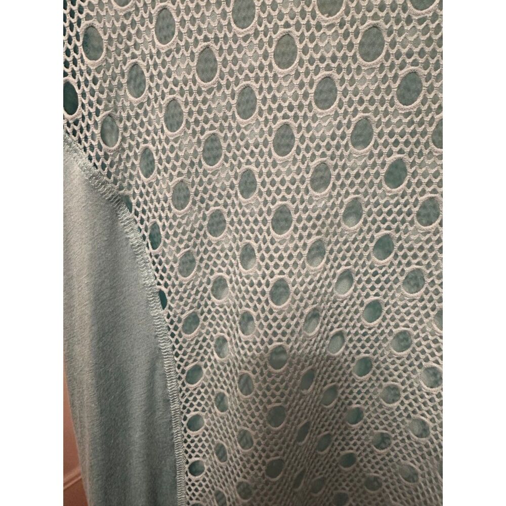 Pistol Pete See Thru Circles & Fishnet Short Sleeve Crew Neck SS310-718 - Picture 4 of 5
